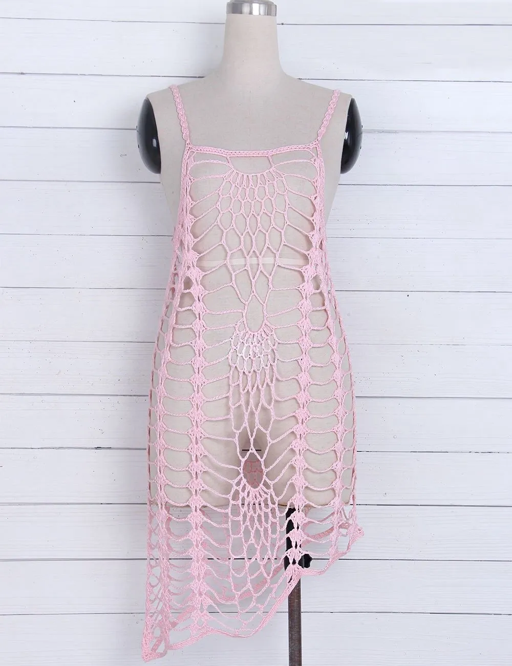 2018 Beach new Style Beach blouse lace harness knit blouse