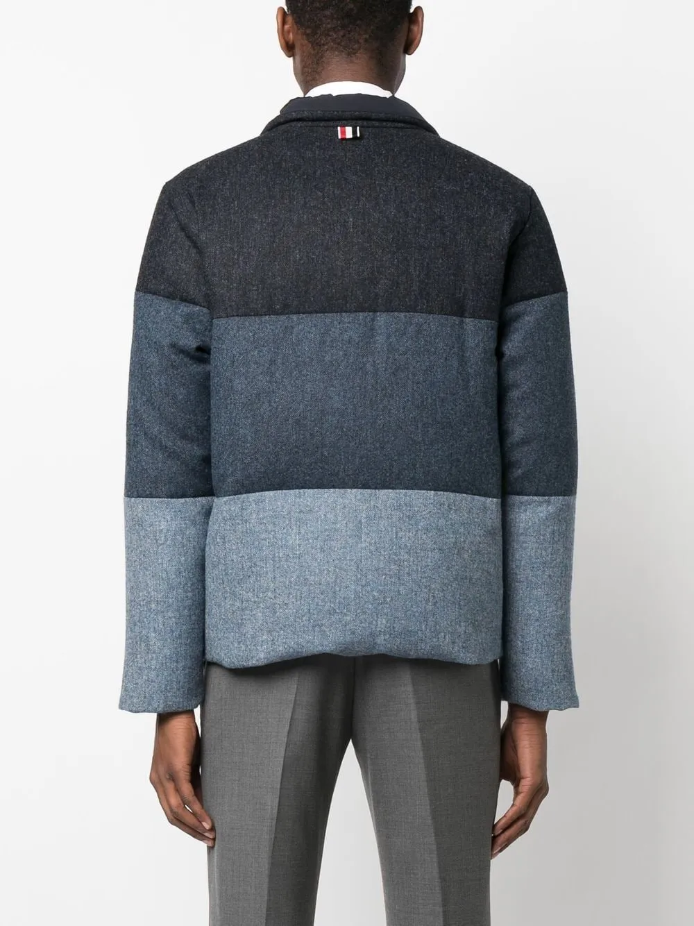 4 Bar Reversible Funnel Neck Blouson