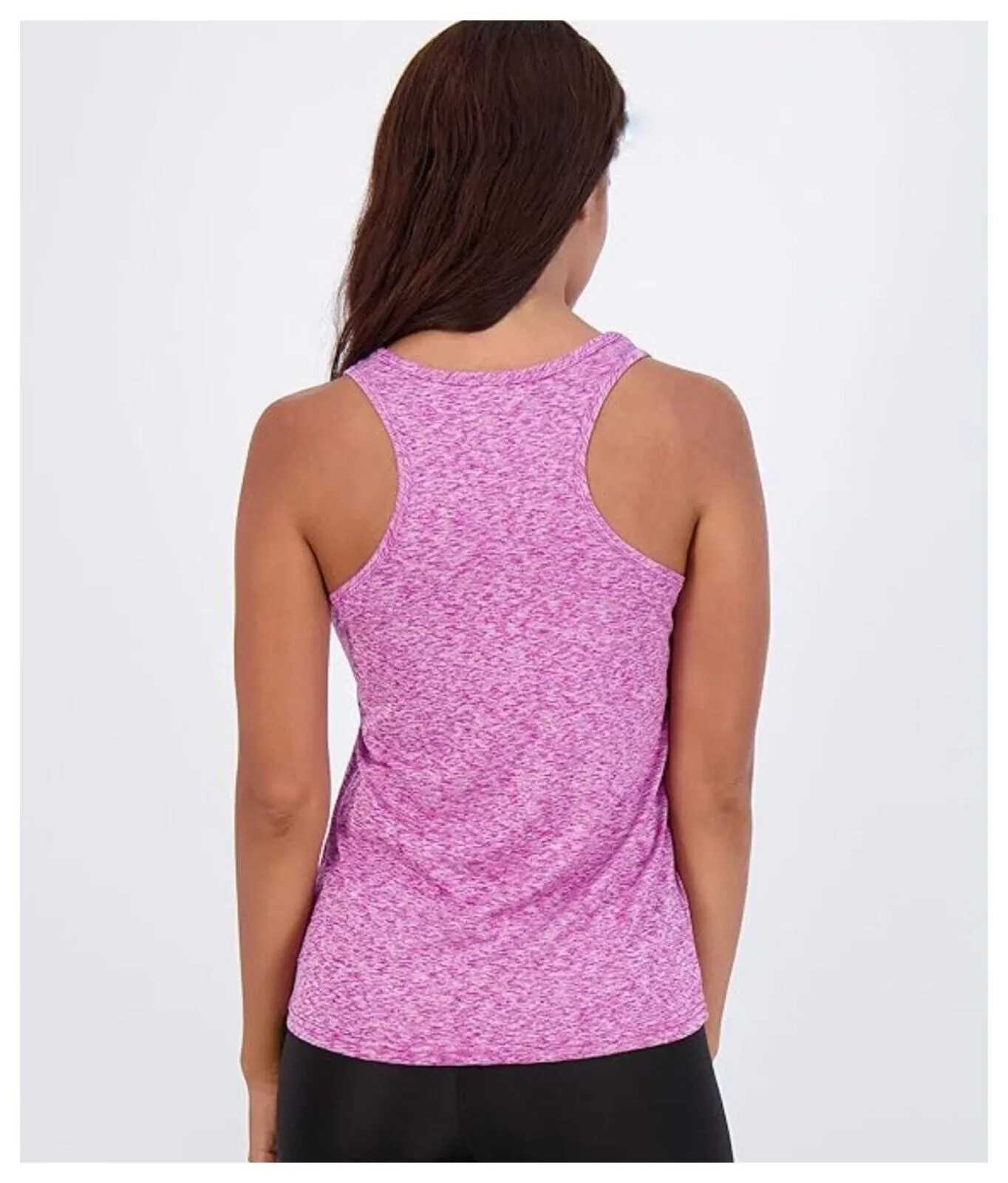 5 Pack Women's Racerback Dry Fit Tank Top