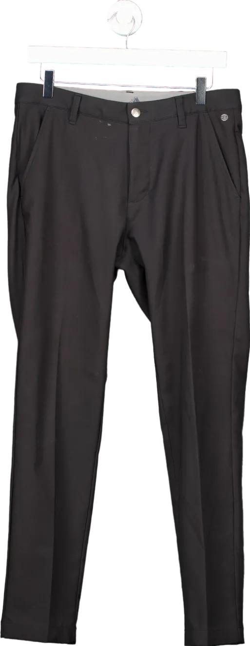 Adidas Black Trousers UK W30 L30