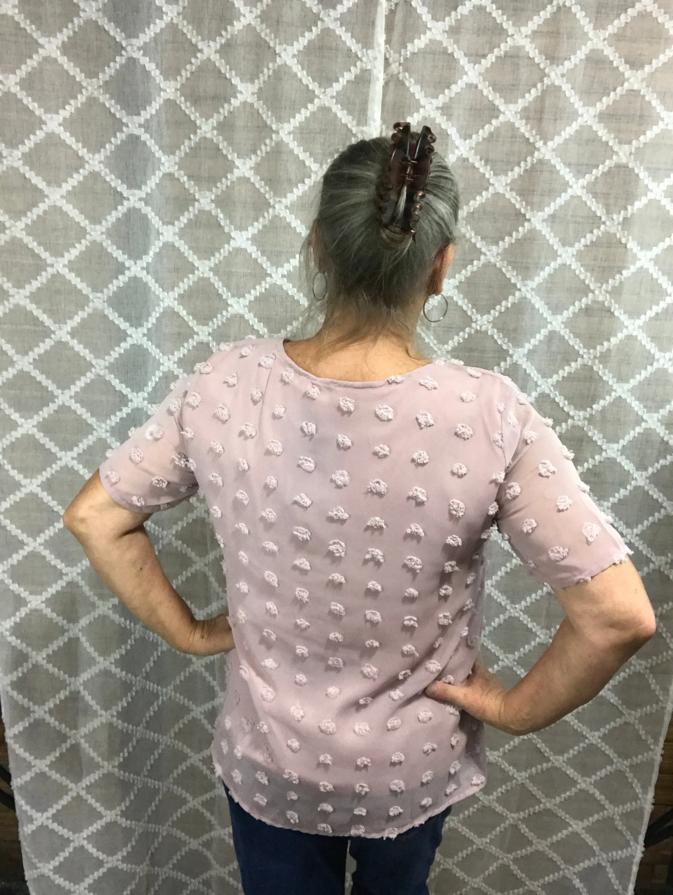Andree by Unit Swiss Dot Top