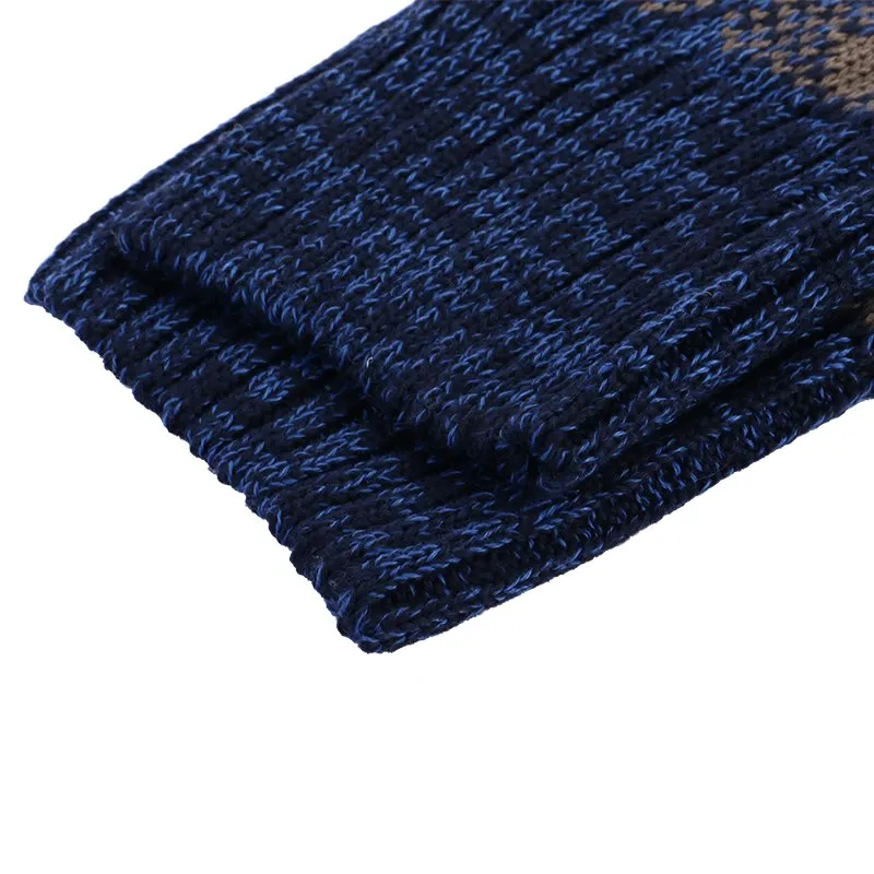 Angelo Ricci™ Diamond Knitted Warm Sweater