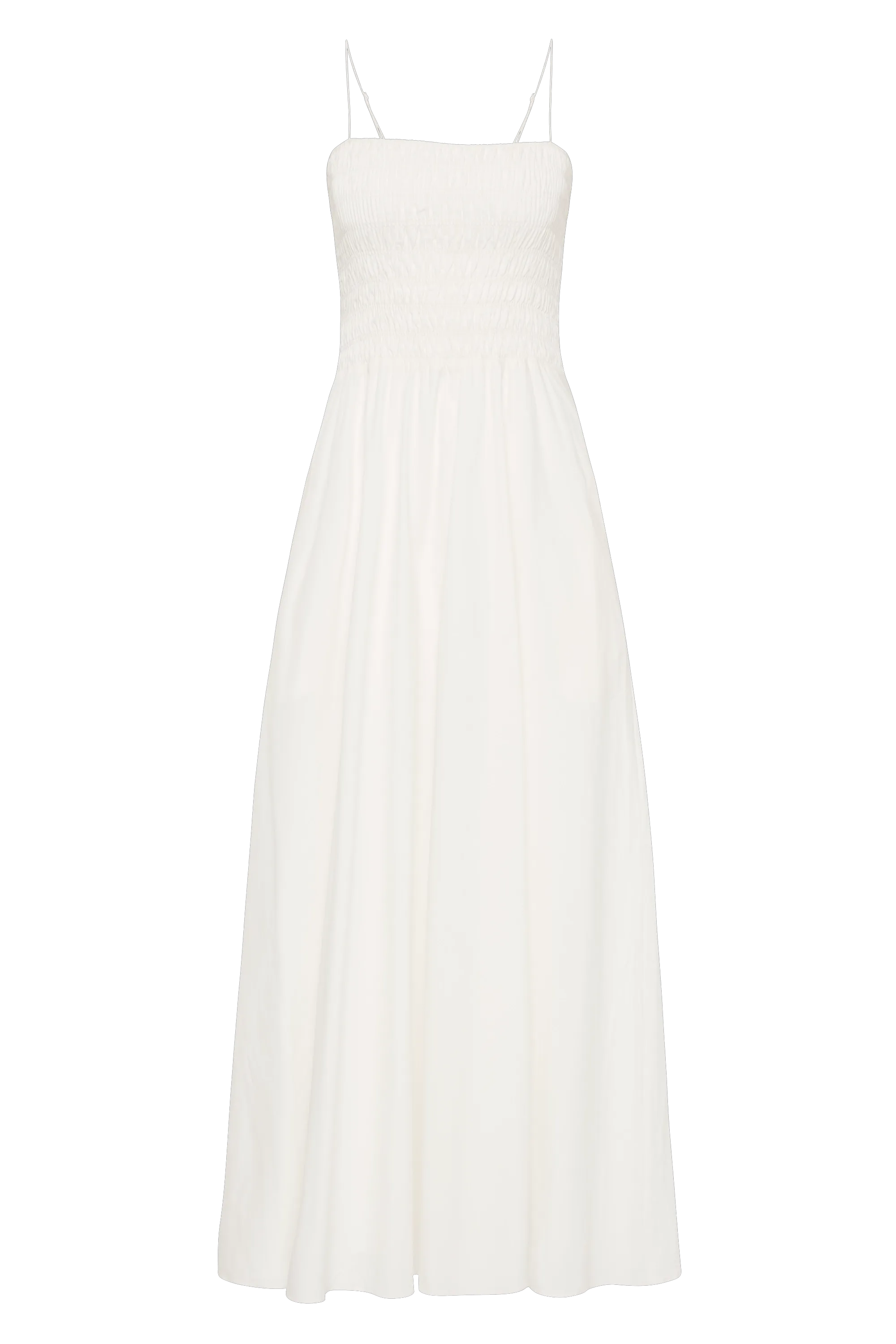 Antoine Maxi Dress White