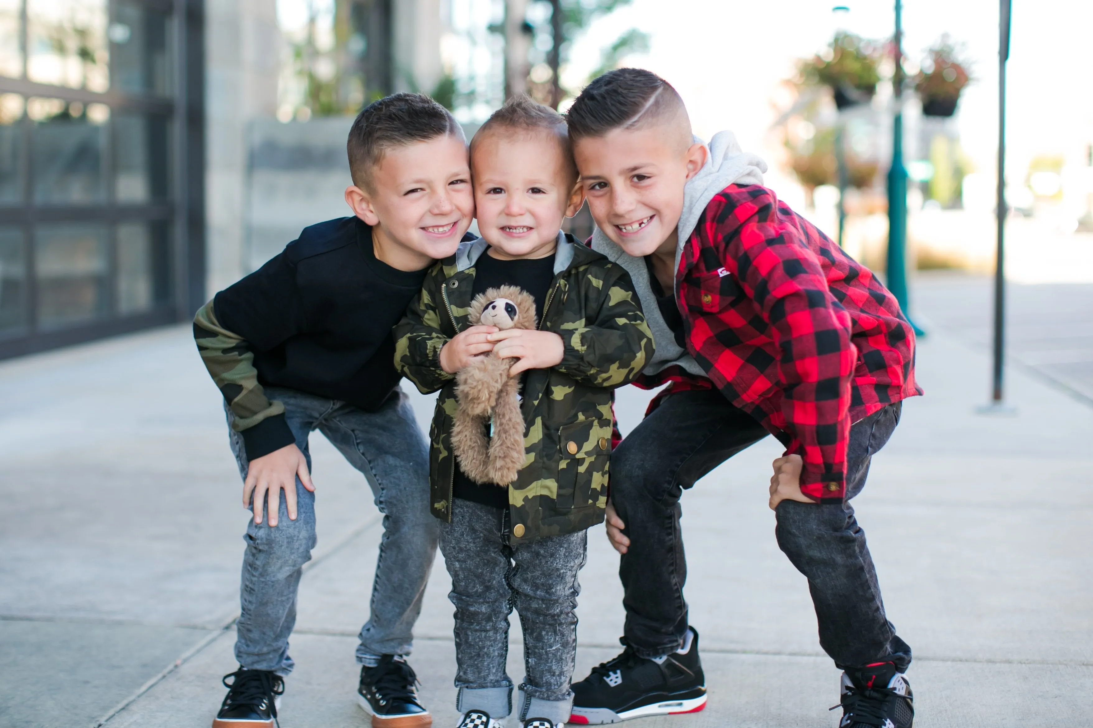 Appaman - Boys Glen Hooded Shirt Jacket in Buffalo Plaid