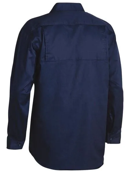 Bisley Cool Lightweight Drill Long Sleeve Shirt