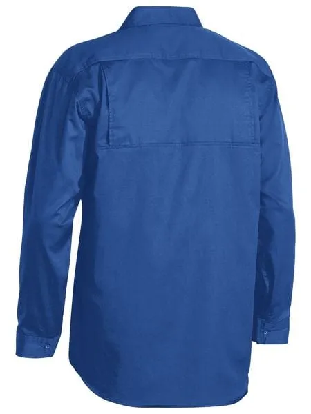 Bisley Cool Lightweight Drill Long Sleeve Shirt