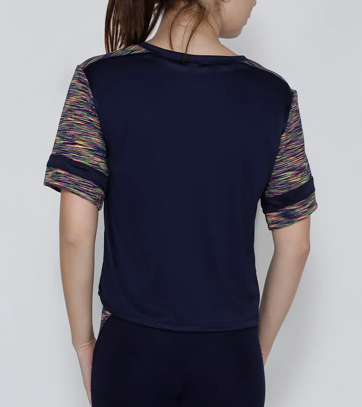 Blue Let it Go!! Crop Top