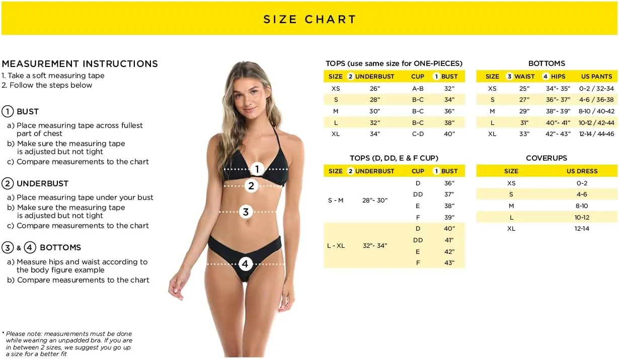 Body Glove Women's Standard Smoothies Ruth Solid Fixed Triangle Bikini Top with Adjustable Tie Back Detail