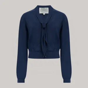 Bonnie Sailor Blouse Long Sleeve in French Navy