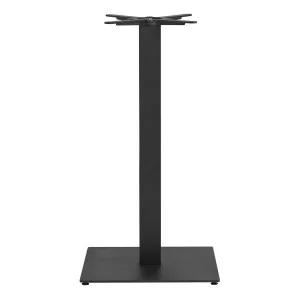 Boston Sleek Base - Black Large Square - Mid Height