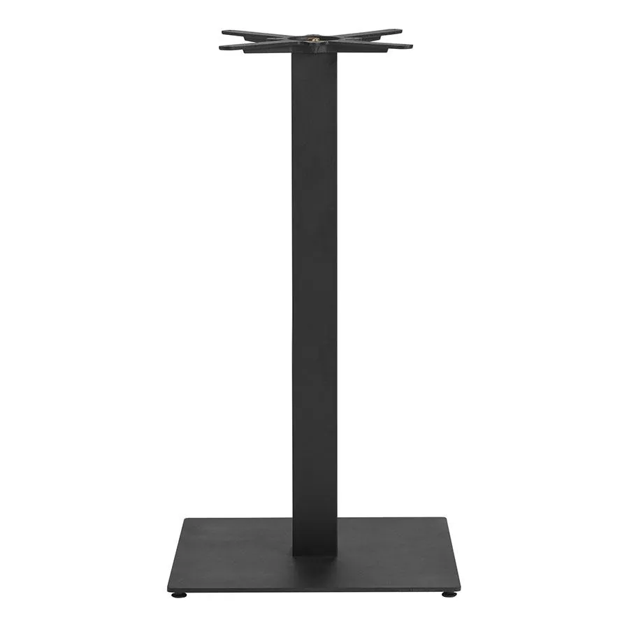Boston Sleek Base - Black Large Square - Mid Height