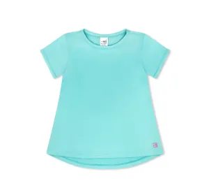 Bridget Basic Tee | Totally Turquoise
