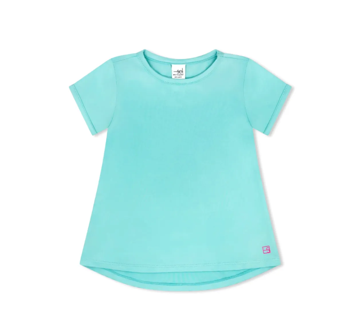 Bridget Basic Tee | Totally Turquoise