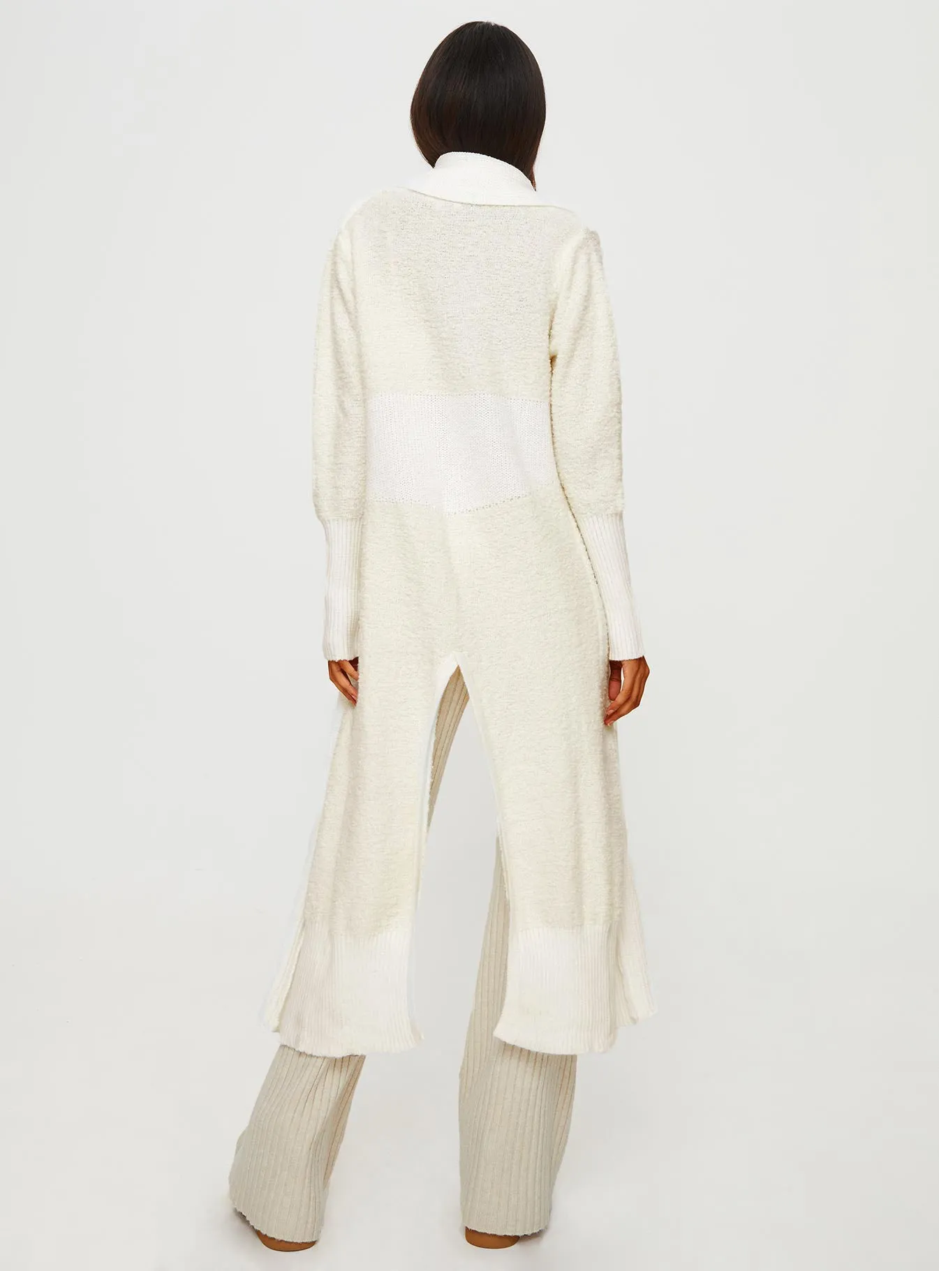 Chelia Longline Cardigan Cream