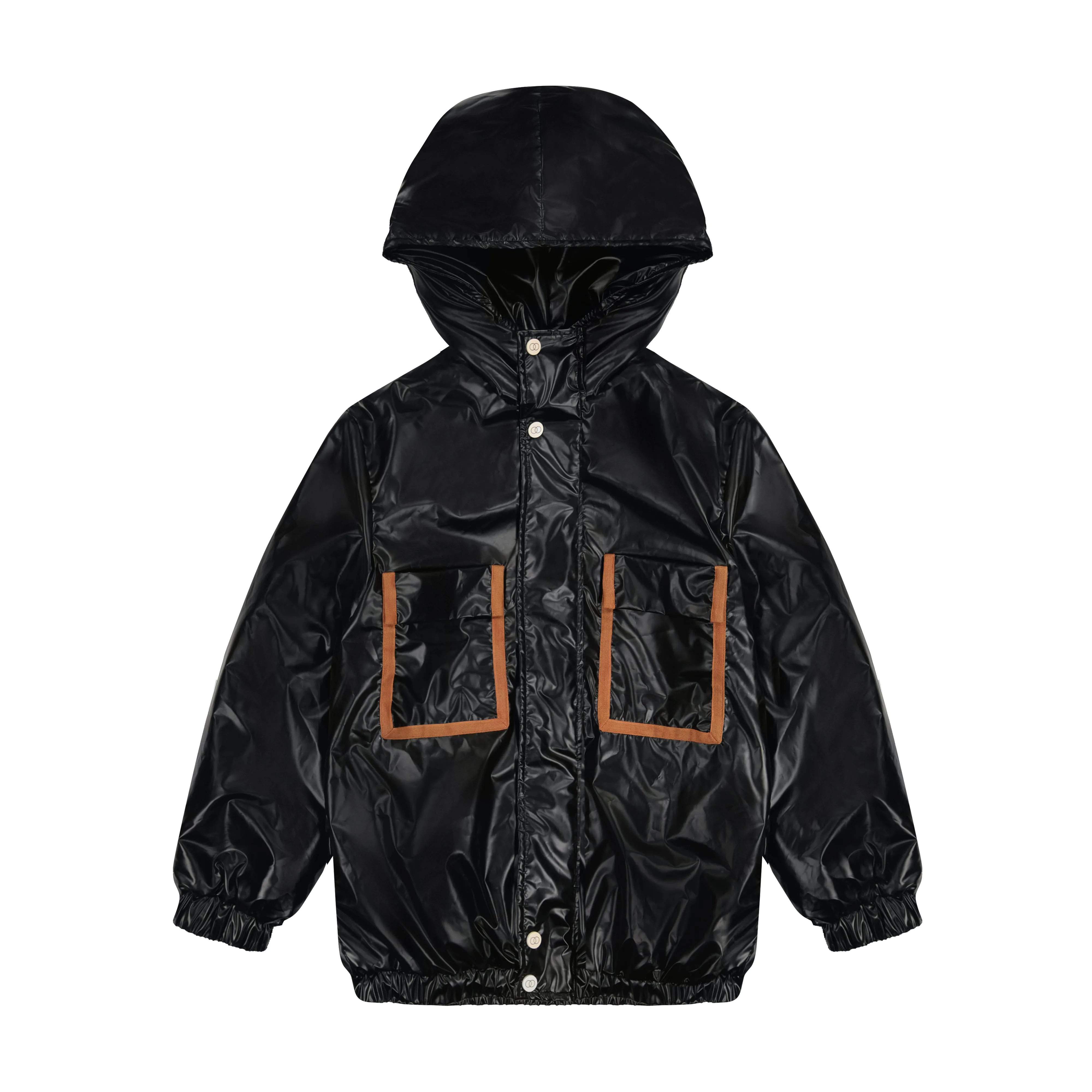 Cozy Coop Two Pocket Jacket - Blk/Luggage