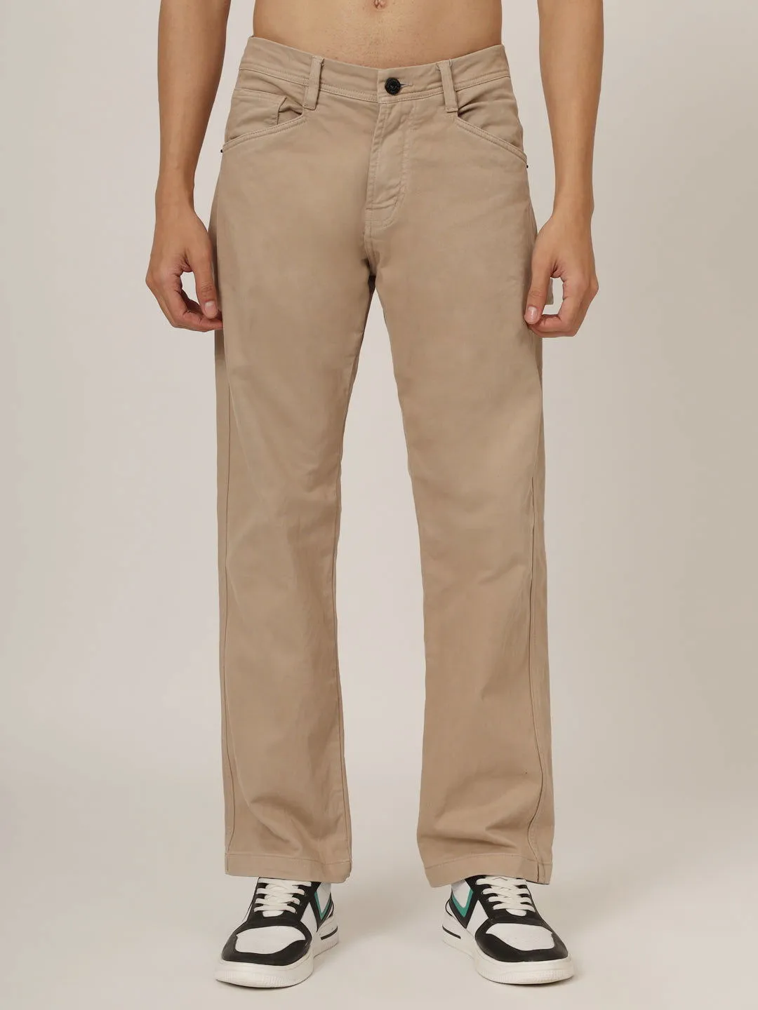 Cream carpenter jeans
