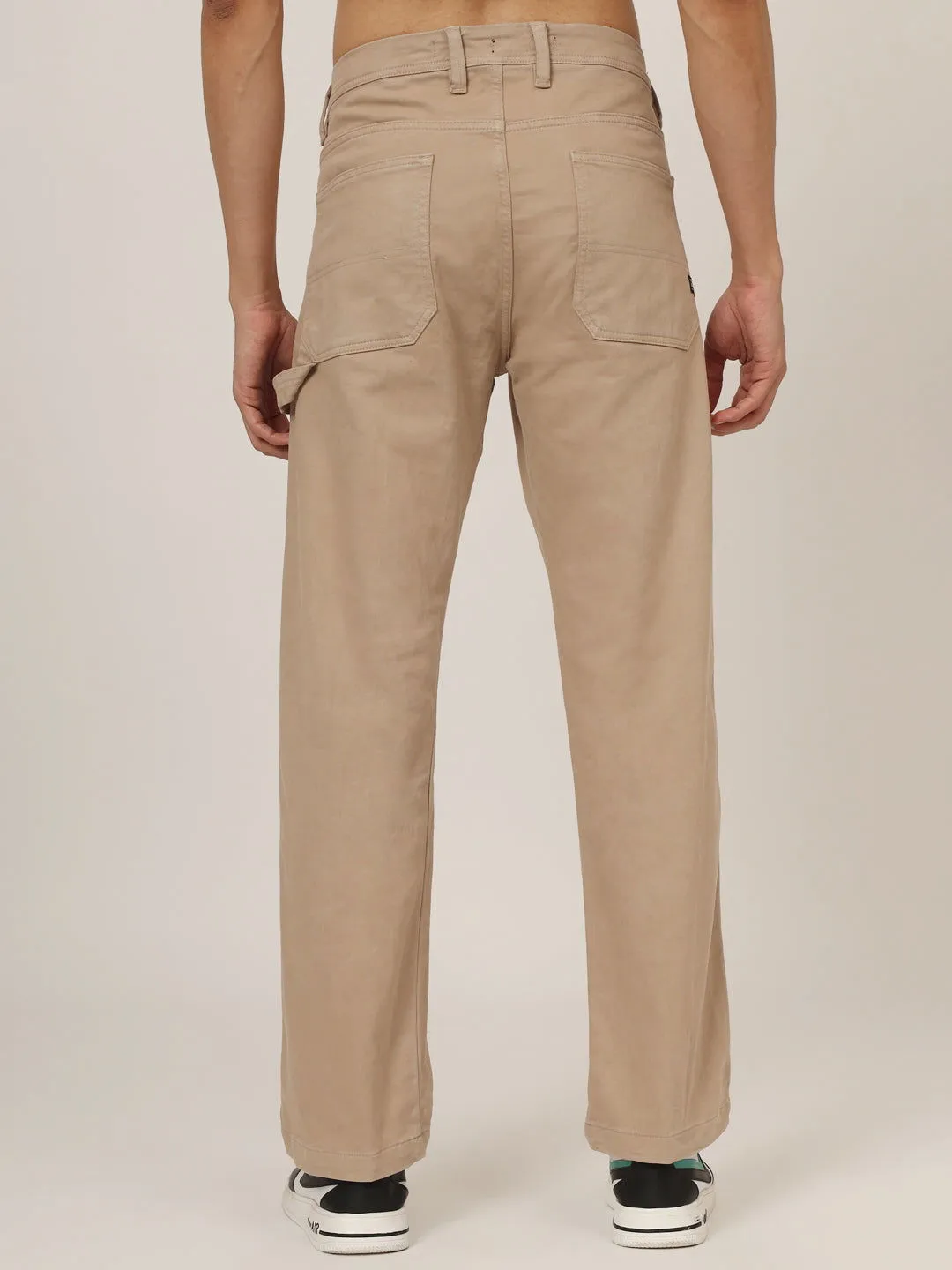 Cream carpenter jeans