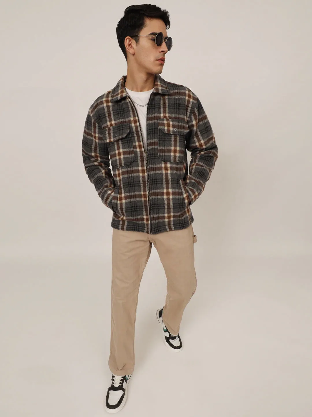 Cream carpenter jeans