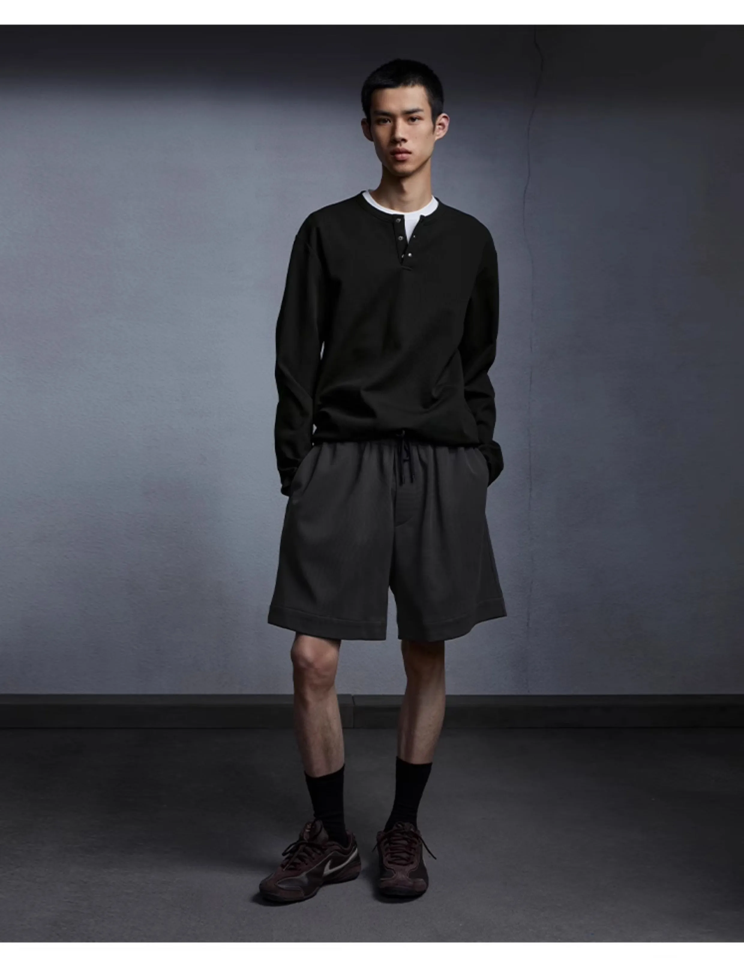 Drawstring Casual Shorts