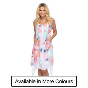 Dress Cotton 2 Layer Pocket SALE