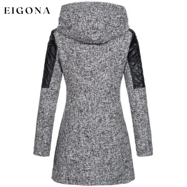 Elegant Casual Patchwork Coat
