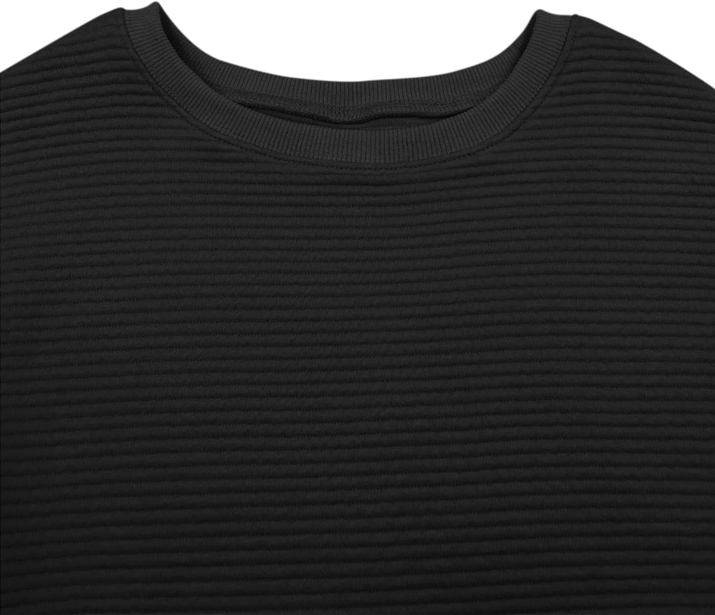 Fanway&EC Women's Crewneck Oversized Sweatshirts Basic Pullover Fall Fashion Outfits Tops