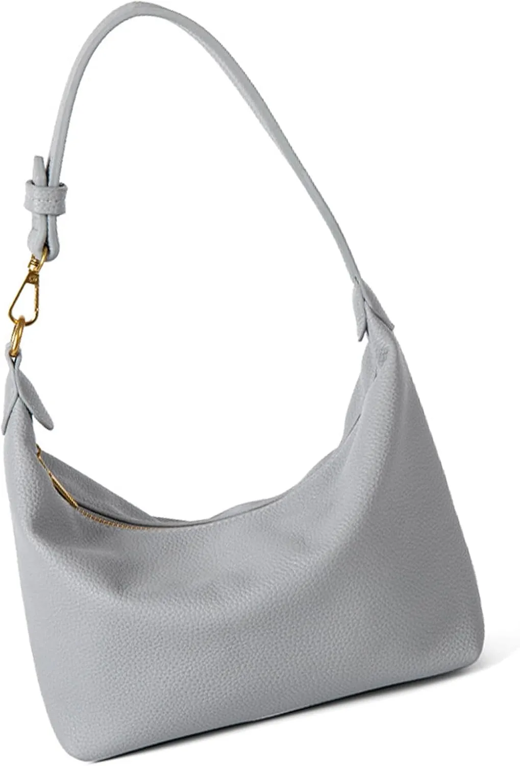 Fashionable Bucket Bag for Women and Girls PU Leather Shoulder Purse Armpit Handbag Winter Underarm Bags