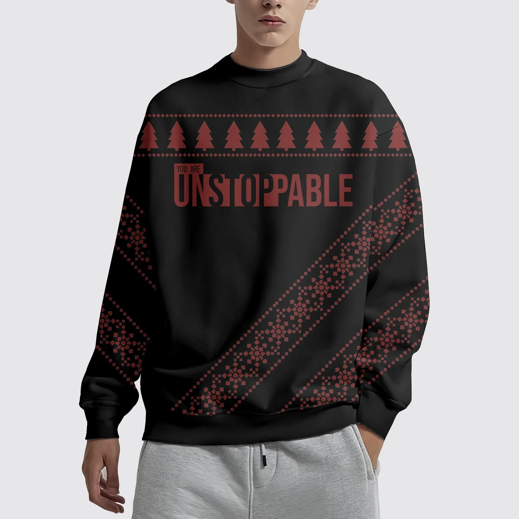 FitFlex Ugly Sweaters: Warm Gear, Strong Moves!- AA03528
