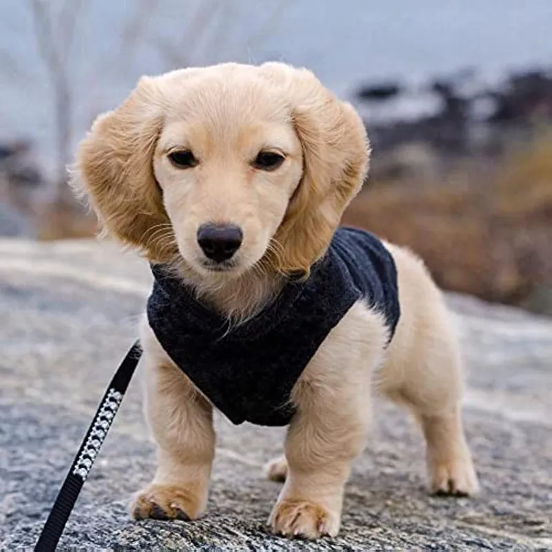 Fleece Vest Dog Sweater Warm Pullover Fleece Dog Jacket