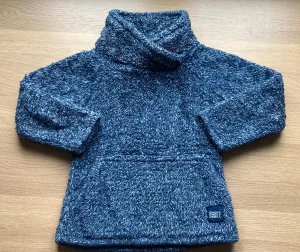 Fuzzy Navy Blue Sweater by O'Neill, Size 5-7, Kids 6/6X (extra small)