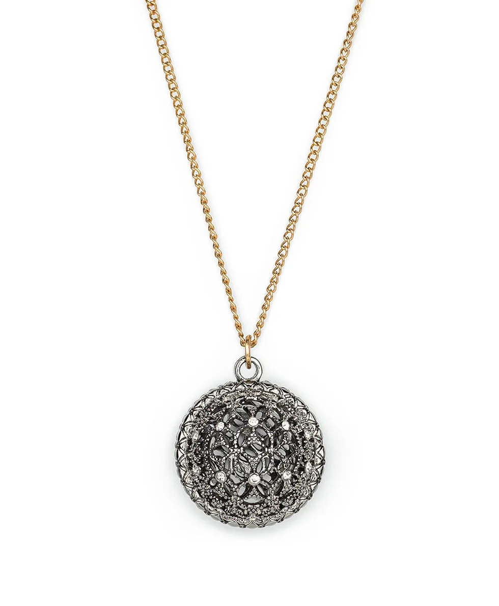 Globe Necklace - Filigree