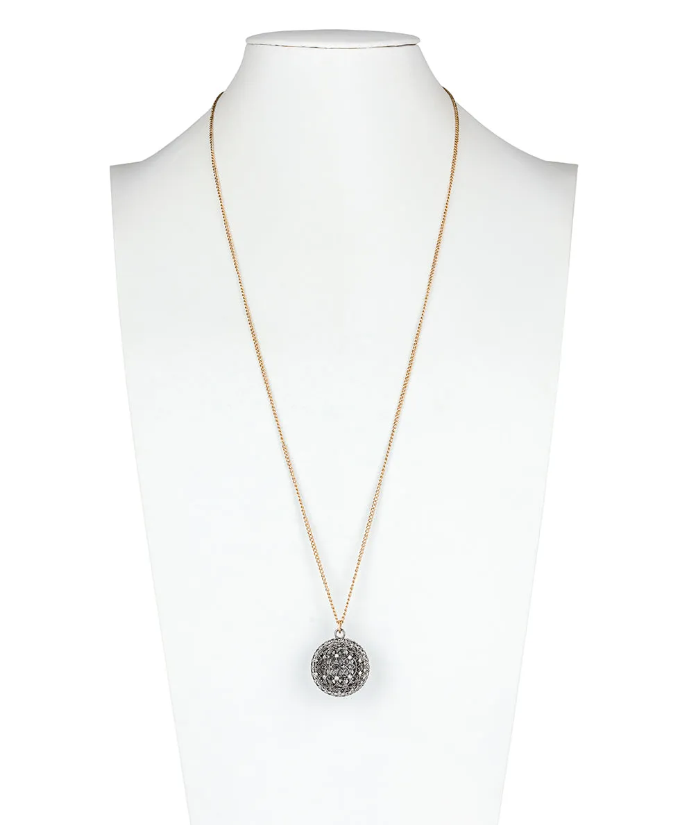 Globe Necklace - Filigree