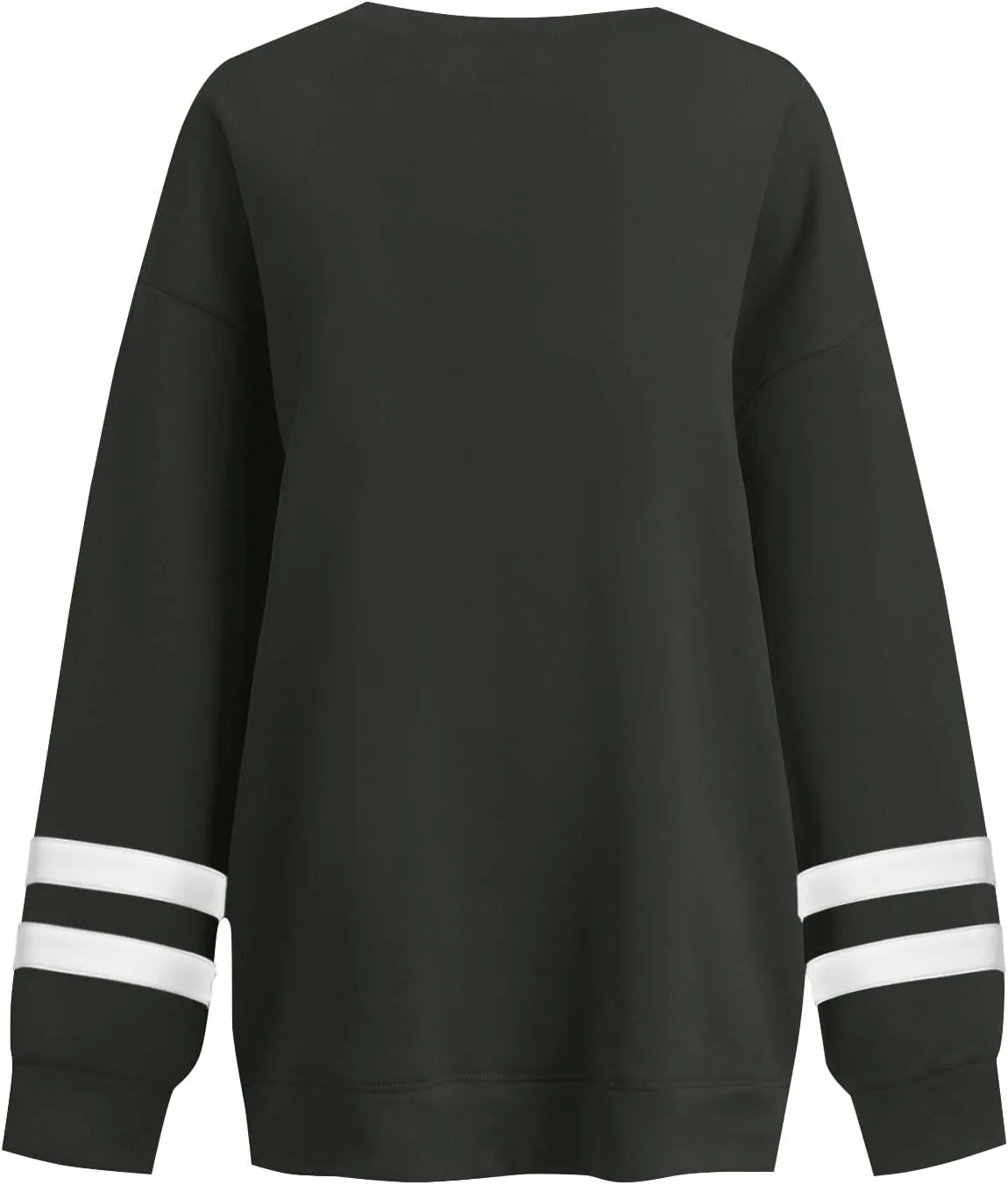 GOFULY Crewneck Sweatshirt For Women Trendy Plus Size Shirts Long Sleeve Oversized Sweatshirts Fall Winter Solid Pullover