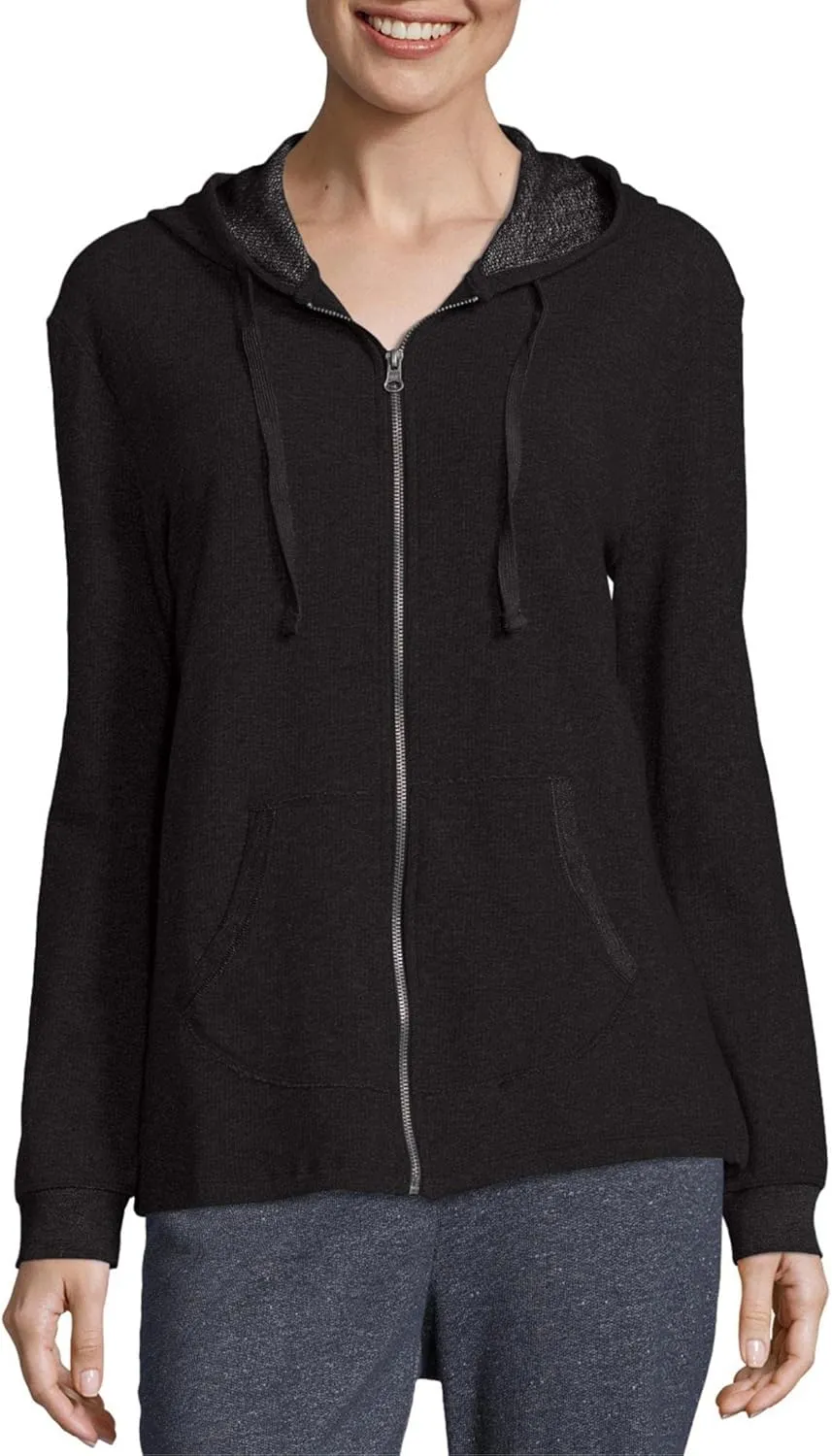 Hanes womens French Terry Zip Hoodie