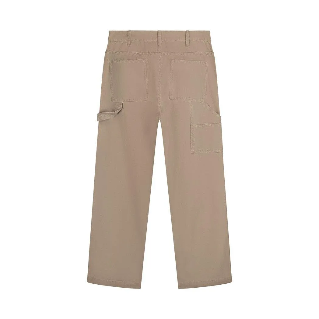 Heavy Twill Workwear Pants Taupe