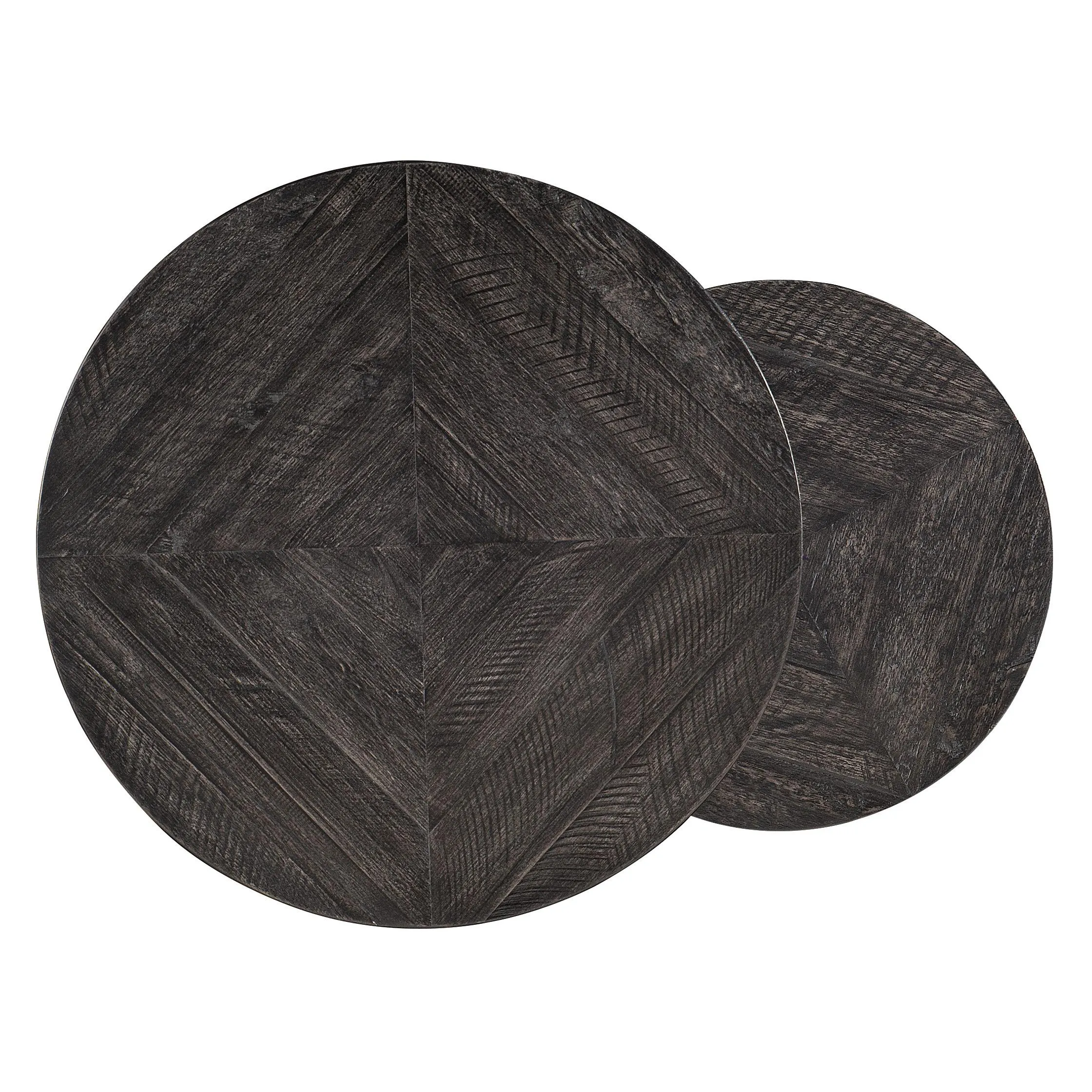 Hooker Furniture 5601-50001-BLK St. Armand Nest of Tables