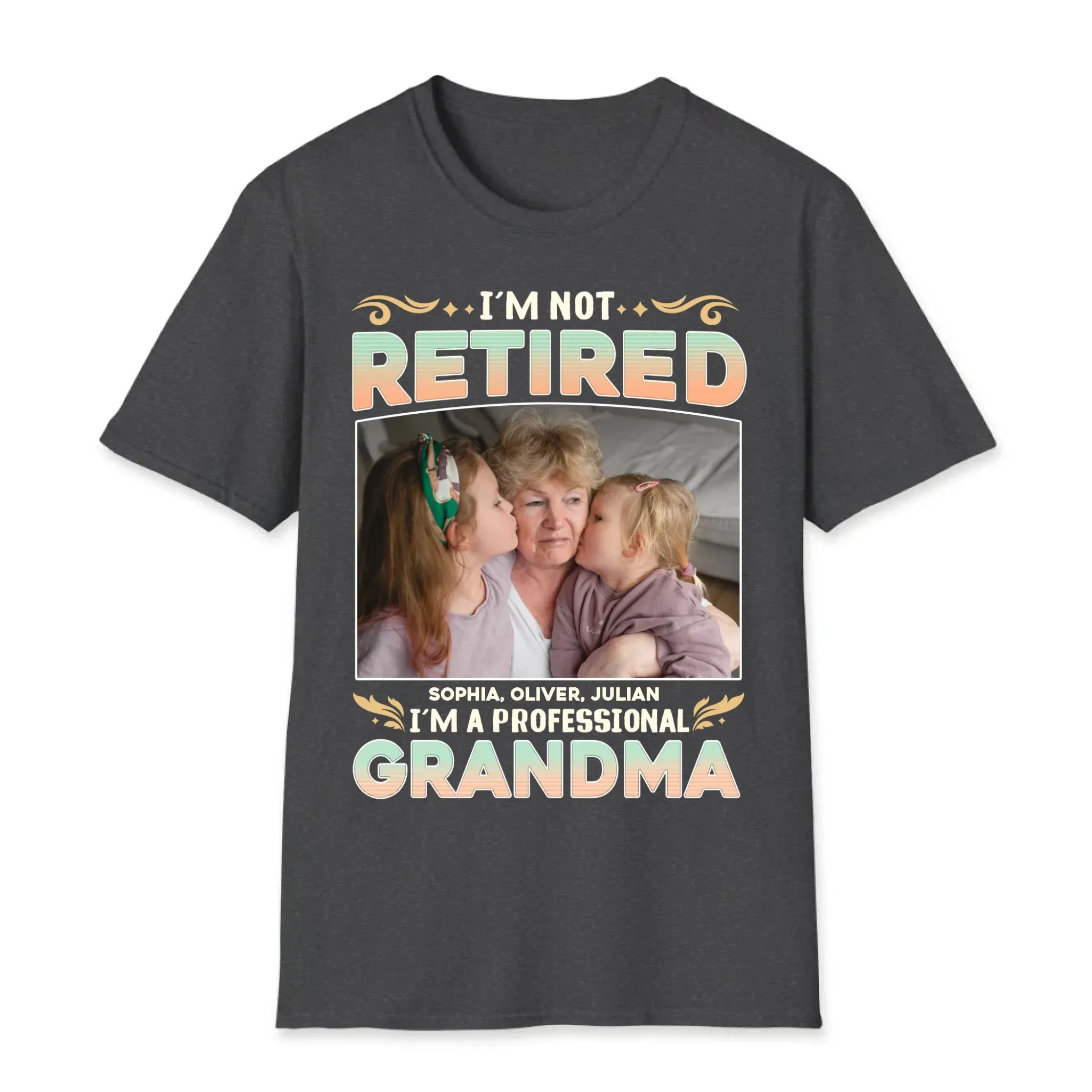 I'm Not Retired, I'm A Professional Mother - Personalized Gifts For Mom - Sweater