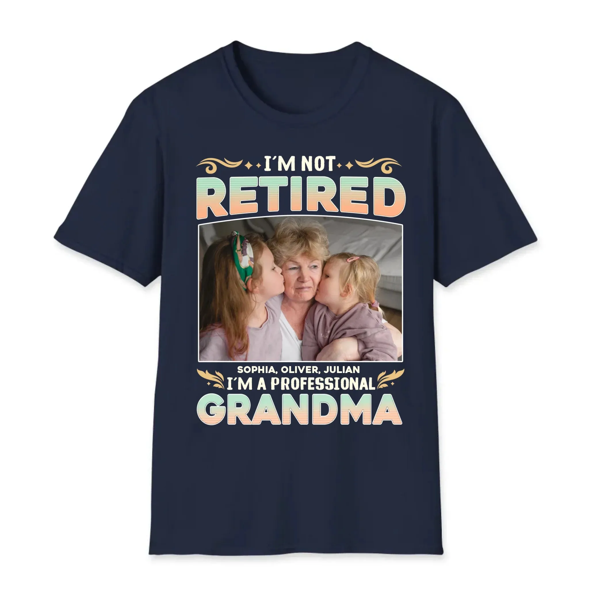 I'm Not Retired, I'm A Professional Mother - Personalized Gifts For Mom - Sweater