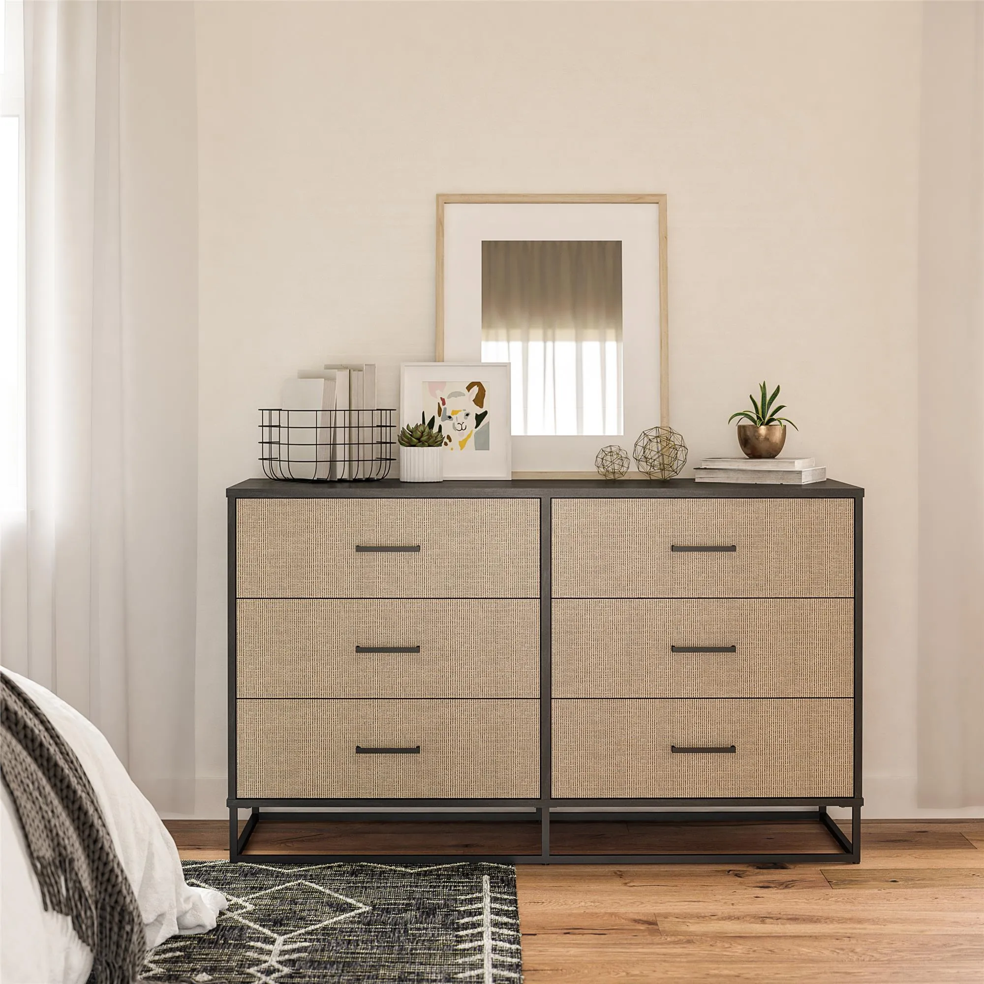 Kelly 6 Drawer Dresser