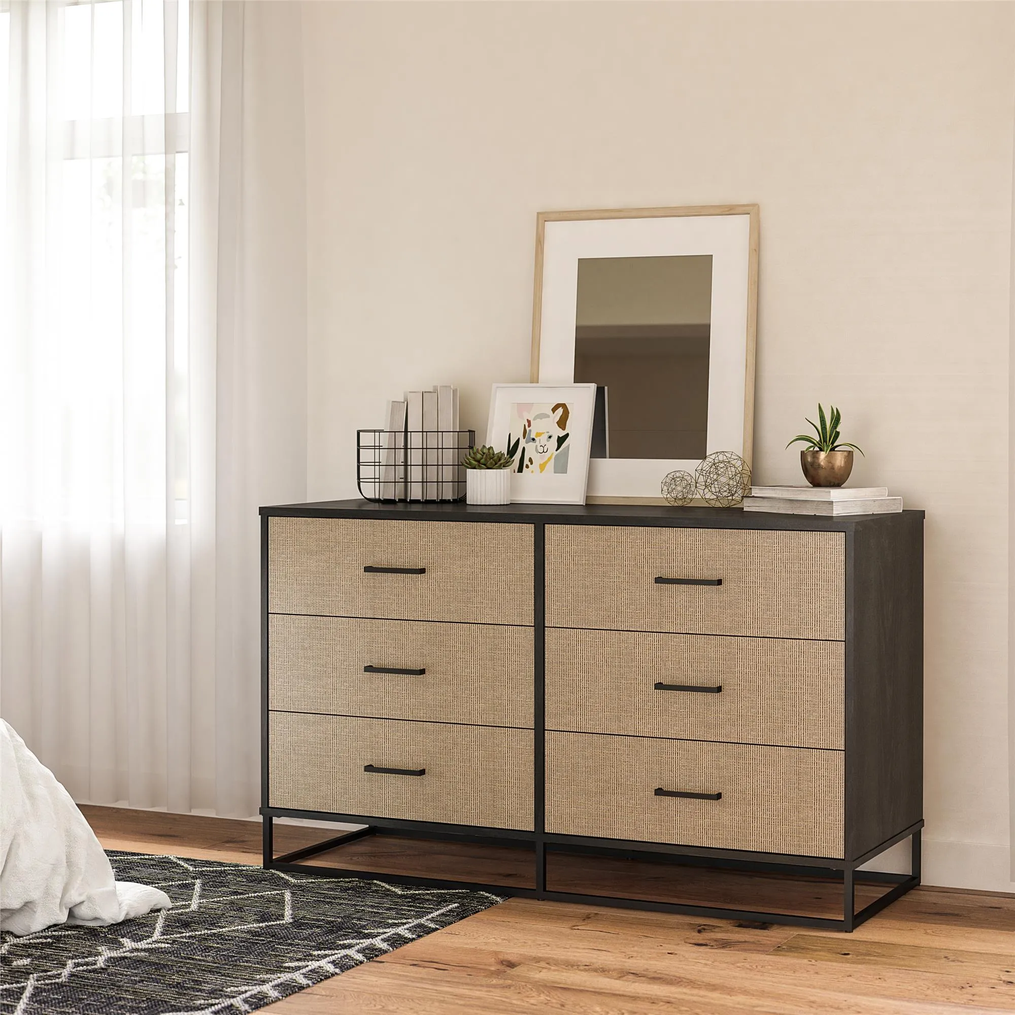 Kelly 6 Drawer Dresser
