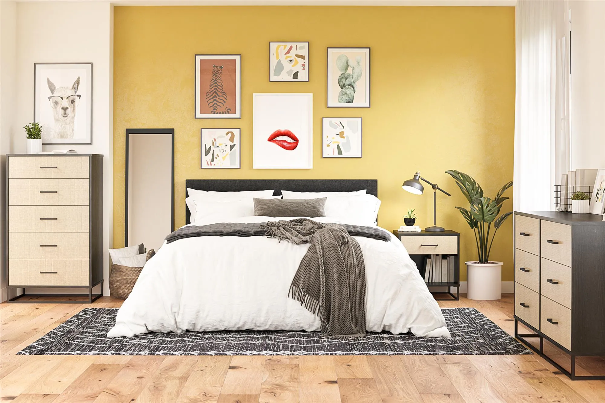 Kelly 6 Drawer Dresser