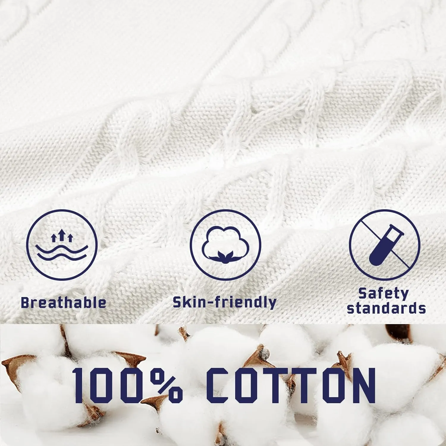 Kid Nation Boys Sweater Vest 100% Cotton School Uniform Vest for Girls Boy Toddler Kids Knit Vest