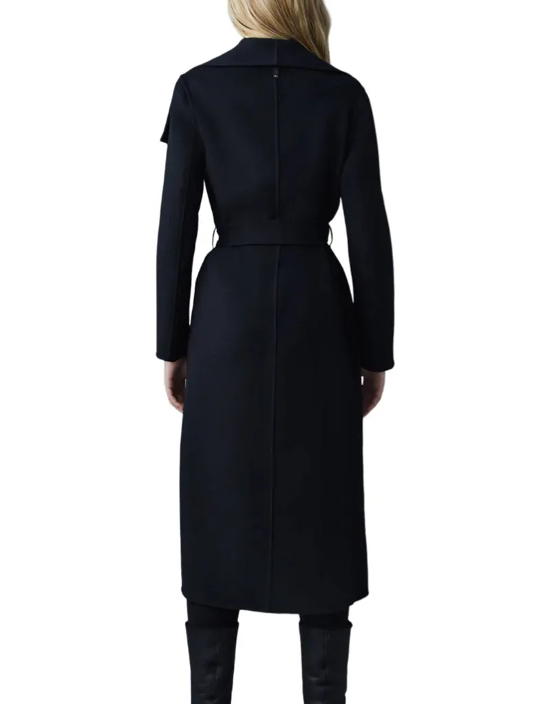 Mai Belted Light Wool Coat - MACKAGE