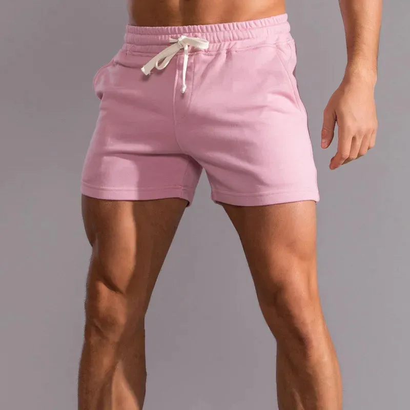 Men's 100% Cotton Breathable Casual Summer Shorts