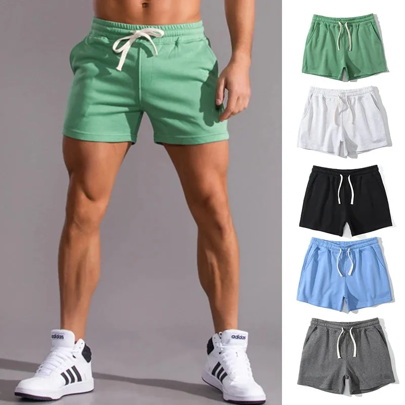 Men's 100% Cotton Breathable Casual Summer Shorts