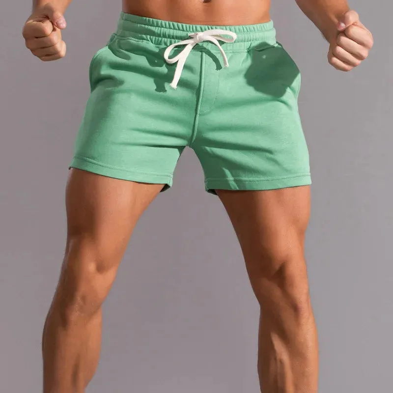 Men's 100% Cotton Breathable Casual Summer Shorts