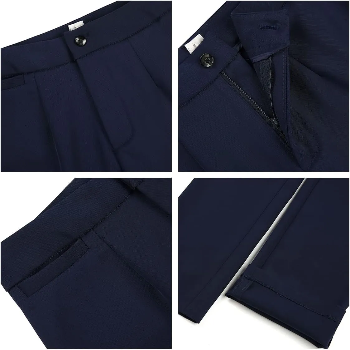 MODFUL Women's 2 Piece Business Suit Pant Set Slim Fit One Button Blazer Jacket Lady Work Suit for Office