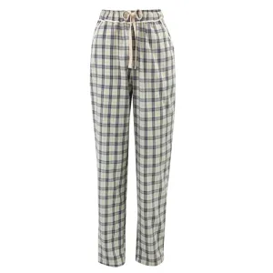 Off-White Checkered Pyjama Pants