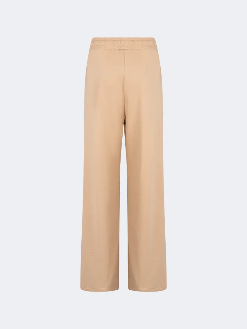 Oil And Gaz Stylish Women Lifestyle Suit Beige