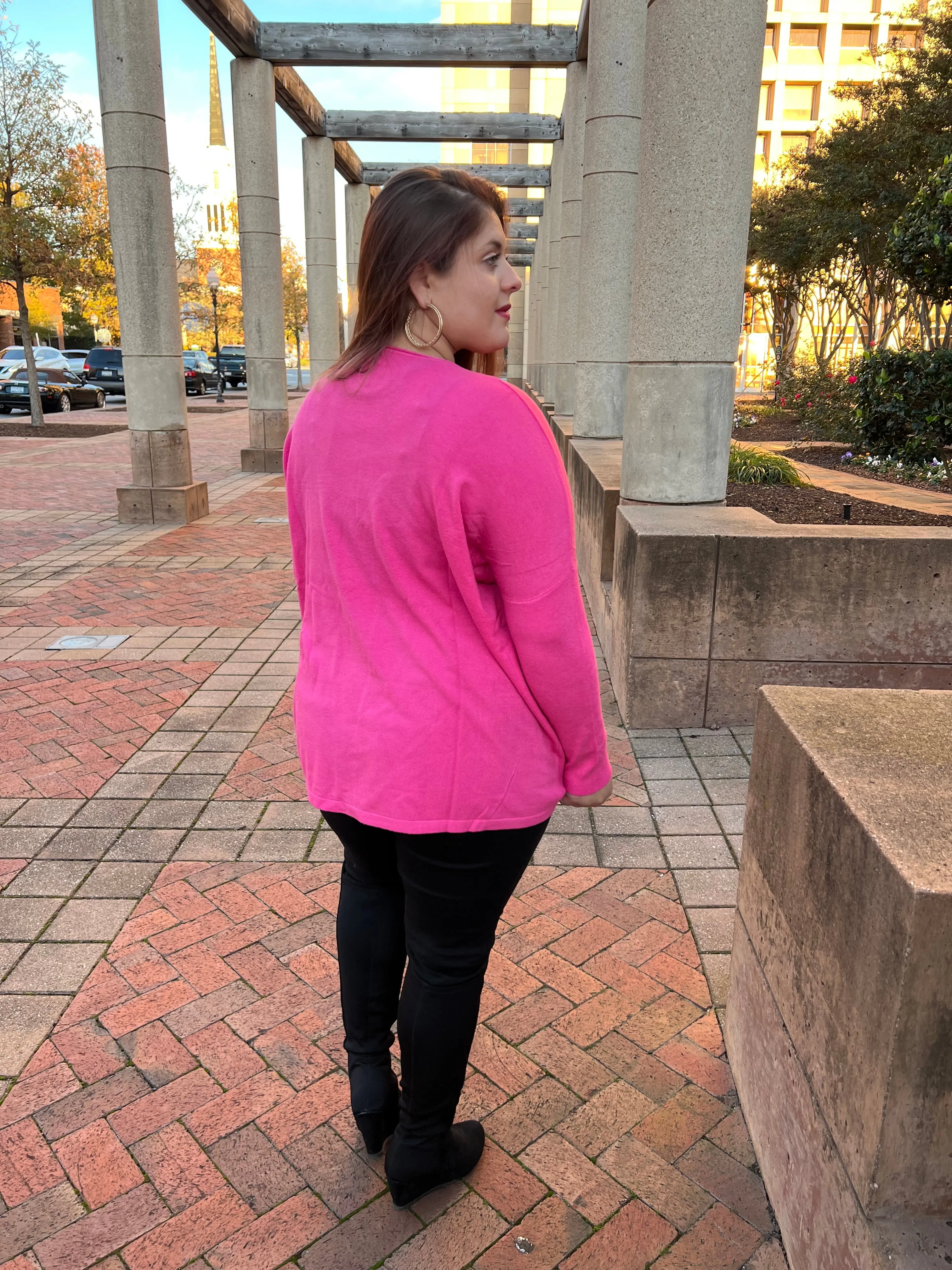 Oversized Front Pocket Sweater